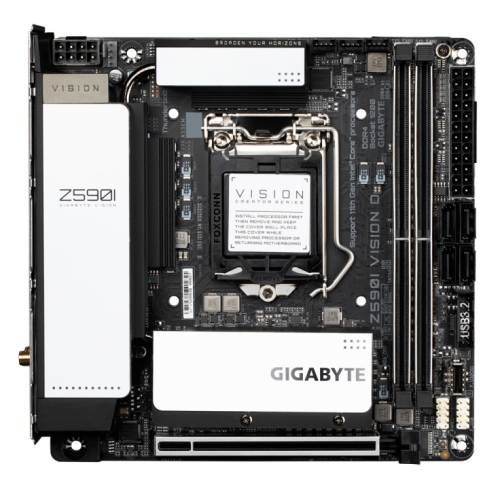 MOTHERBOARD GIGABYTE 1200 Z590I VISION D