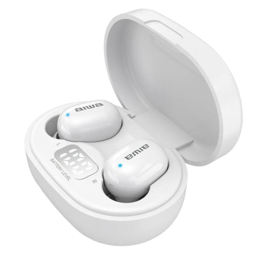 AURICULARES BLUETOOTH AIWA - EBTW-150WT BRANCO