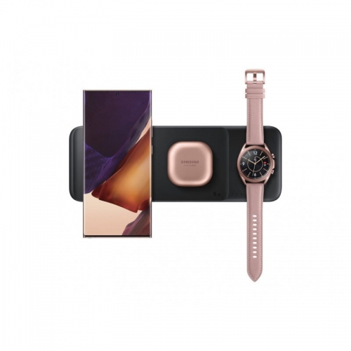 Carregador Samsung Wireless Charger Trio Black 