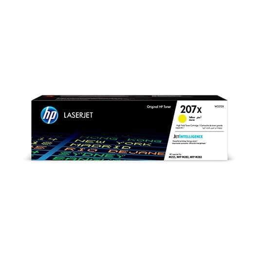 Toner HP 207X Amarelo Alto Rendimento - Color LaserJet Pro