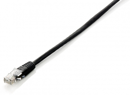 EQUIP CHICOTE CAT6 UTP 1MT PRETO