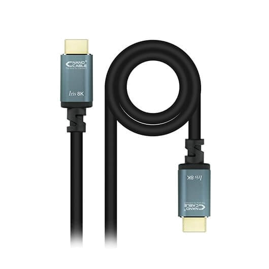 CABO HDMI(A) A HDMI(A) IRIS 8K NANOCABO 1M PRETO