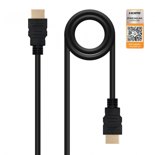 CABO HDMI 2.0 PREMIUM(A) A HDMI(A) NANOCABO 3M
