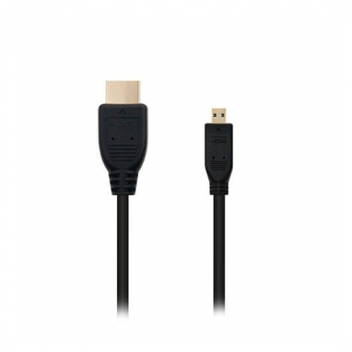 CABO MICRO HDMI(D) A HDMI(A) NANOCABLE 1.8M PRETO