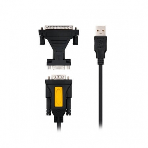 CABO USB(A) 2.0 A RS232(DB9) NANOCABO 1.8M Preto