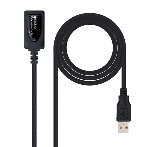 CABO USB(A) 2.0 A USB(A) NANOCABO+AMPLIFICAD.10M Preto