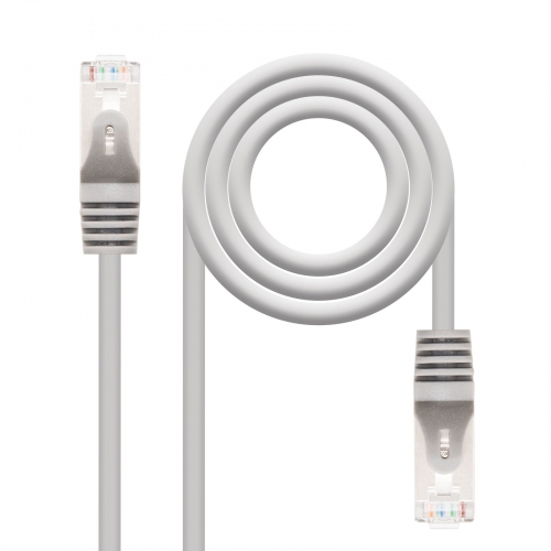 CABO RED FTP CAT6 RJ45 NANOCABO 10M GRIS