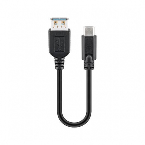 CABO USB(A) 3.0 A USB(C) 3.0 GOOBAY 0.15M Preto