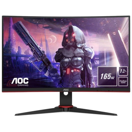 MONITOR GAMING LED 24"AOC C24G2AE/BK CURVO PRETO