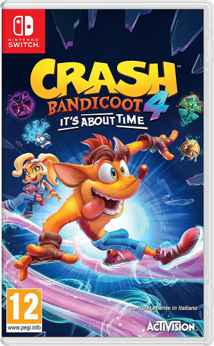 JOGO NINTENDO SWITCH CRASH BANDICOOT 4