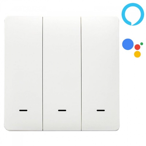 Interruptor Inteligente Zemismart X801 Triplo - Google Home  |  Amazon Alexa