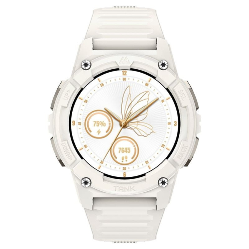 Pulseira de substituição 20mm Amazfit GTS | Bip | Bip Lite | Bip S | GTR 42mm | Ticwatch | Huawei | Samsung Metal Elos (Prateado)
