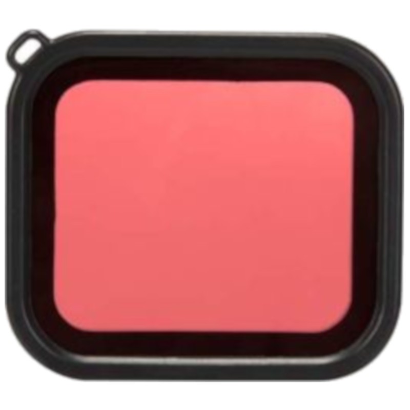 Filtro de Mergulho para GoPro Hero 7/6/5 / Hero 2018 Vermelho