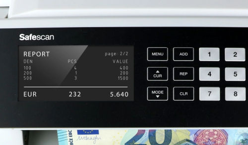 Contador de Notas Safescan 2465-S