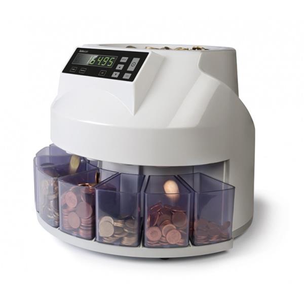 Contadora e Classificadora de Moedas Safescan 1250 - 220 Moedas por minuto - Capacidade até 500 Moedas
