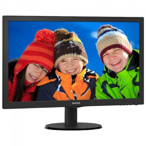 MONITOR PHILIPS LED 22"(21.5) 16:9 FHD VGA HDMI PRETO 223V5LHSB2