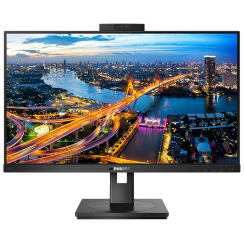  MONITOR PHILIPS IPS 24"(23.8) FHD VGA DVI HDMI DP USB WEBCAM COLUNAS HAS PIVOT 