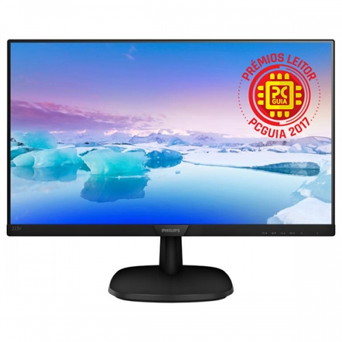 MONITOR PHILIPS LED IPS 24"(23.8) 16:9 FHD VGA DVI HDMI 243V7QDSB