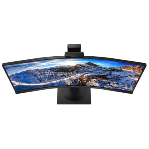 MONITOR PHILIPS VA 34"21:9 CURVO WQHD HDMI DP USB-C COLUNAS WEBCAM HAS 346P1CRH