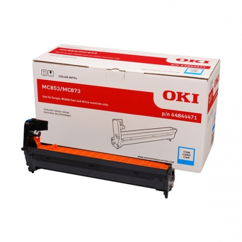 OKI MC853/MC873/MC883 Cyan Tambor de Imagem Original - 44844471 (Drum)