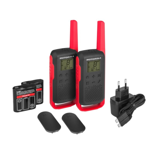 WALKIE TALKIES T62 BLACK RED