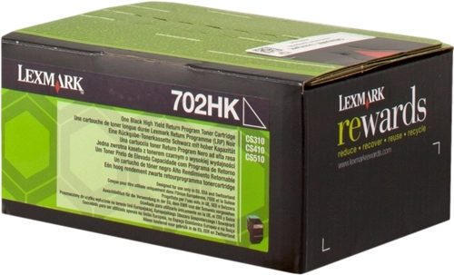 Lexmark CS310/CS410/CS510 Preto Toner Original - 70C2HK0/70C0H10/70C0H10/702HK
