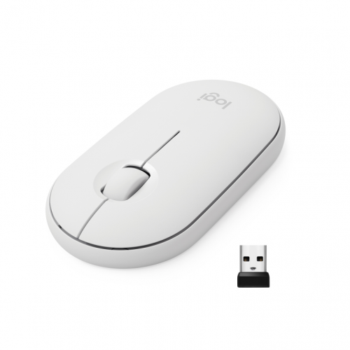 Rato Logitech Pebble M350 Bluetooth Branco
