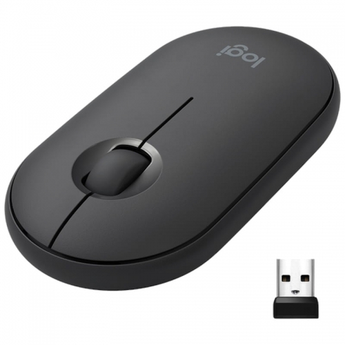 Rato Logitech Pebble M350 Bluetooth Grafite
