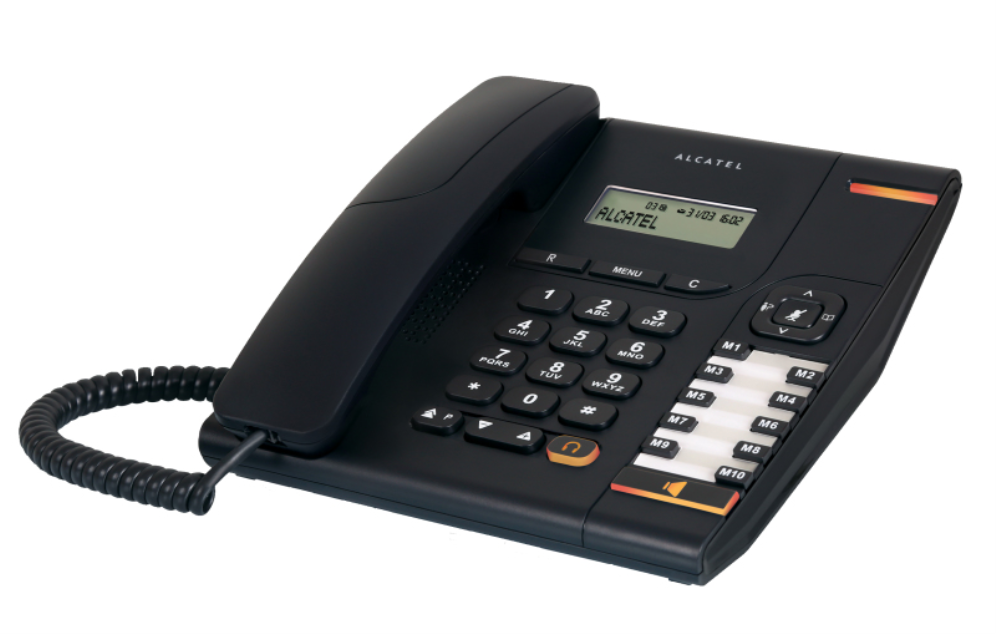 TELEFONE FIXO ALCATEL PROFESSIONAL TEMPORIS 580 CE BLK