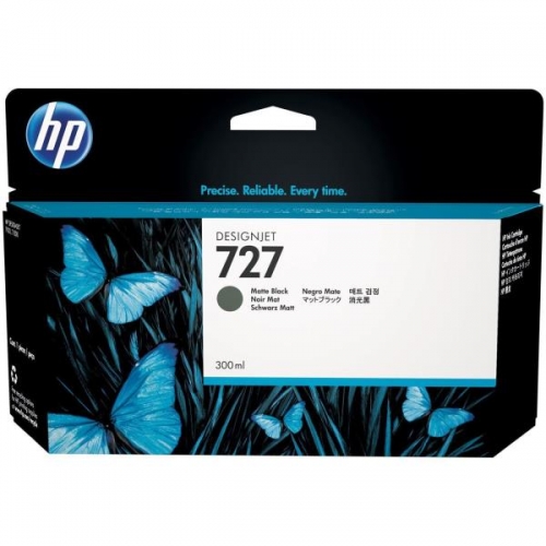 HP TINTEIRO DESIGNJET PRETO MATE 727 300-ML
