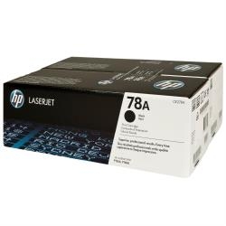 HP Toner 78A PACK 2 Preto