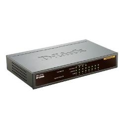 D-LINK SWITCH 8x10 | 100 (4xPOE-TOTAL BUDGET 52Watts)