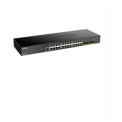 D-LINK SWITCH SMARTPRO FULL MANAGED GB24POR 10 | 100 | 1000MBPS E 4 10G SFP+