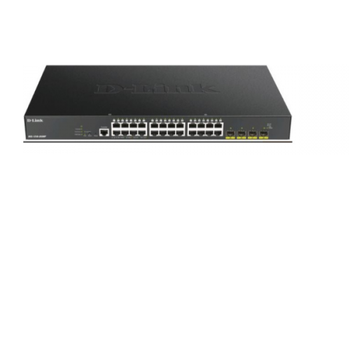 D-LINK SWITCH SMARTPRO FULL MANAGED GB24POR POE 10 | 100 | 1000MBPS E 4 10G SFP+