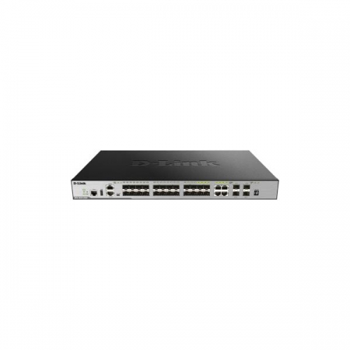 D-LINK SWITCH L3 MANAGED STACKABLE 24xGE POE + 4 10GE SFP+ ST IMG (370W)