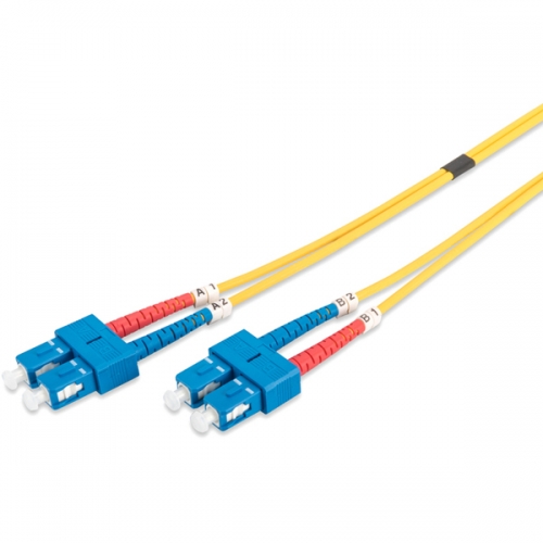 DIGITUS CHICOTE FIBRA DPX SINGLE MODE 09 | 125 SC | SC OS2 - 2MT
