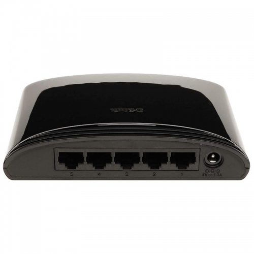 D-LINK SWITCH 5x10 | 100MBPS HALF | FULL DUPLEX (SEM GESTÃO)
