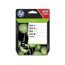 Tinteiro HP 364 Pack 4 Cores - Deskjet 35XX;Photosmart 55XX | B111 | 6520 | 65XX | B211 | 7510 | C311