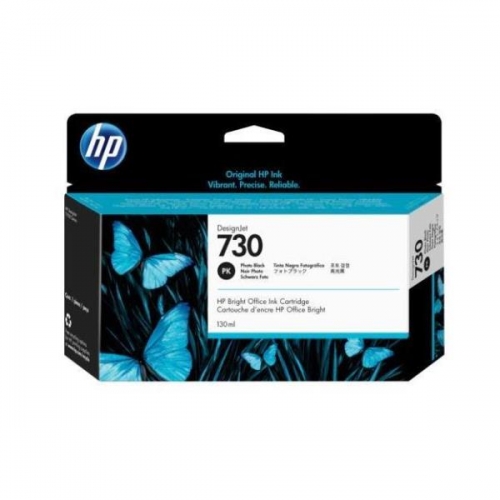 HP TINTEIRO DESIGNJET FOTOGRÁFICO PRETO 730 130ML