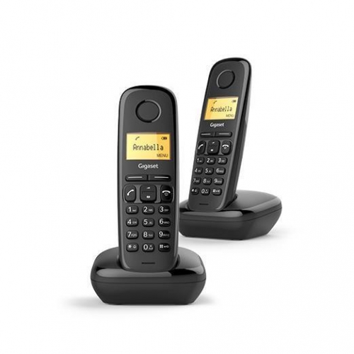 TELEFONES S/FIOS GIGASET A270 DUO PRETO
