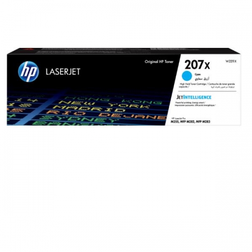 Toner Original HP Laserjet 207X CYAN W2211X