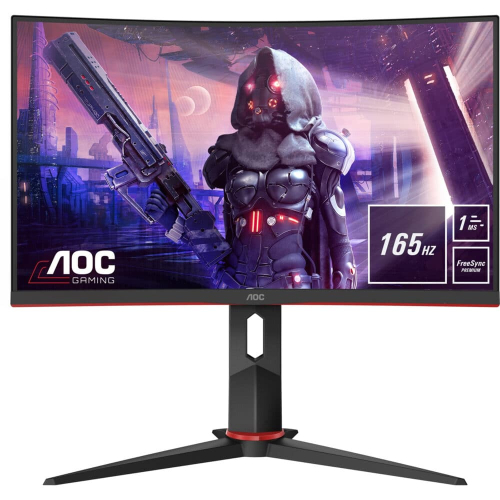 MONITOR GAMING LED 24"AOC C24G2U/BK CURVO
