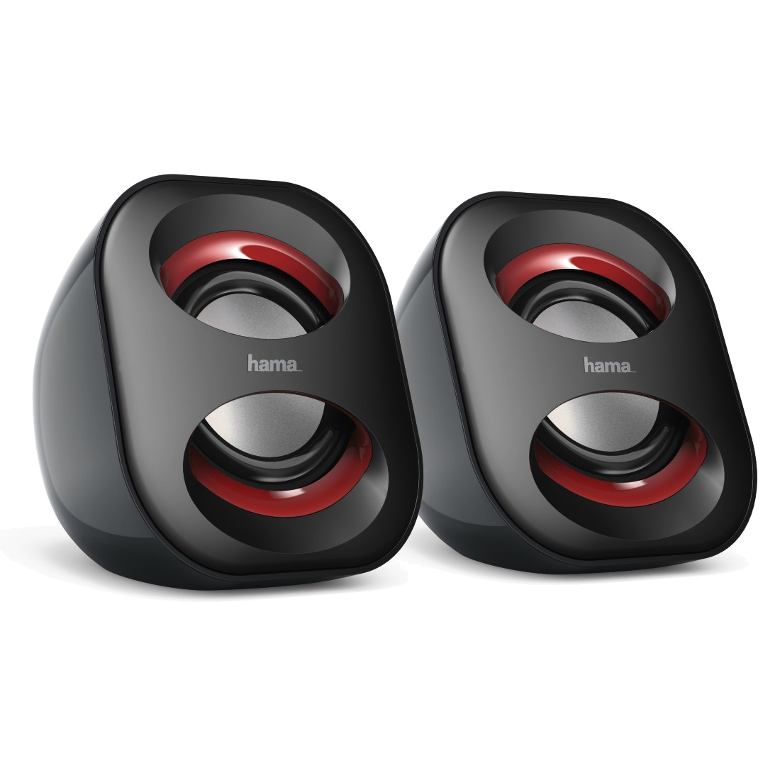 Colunas HAMA para PC "Sonic Mobil"183",Preto - 173131