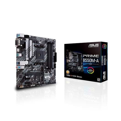 MB ASUS AMD B550 SKT AM4 VGA | HDMI | DVI - PRIME B550M-A | CSM