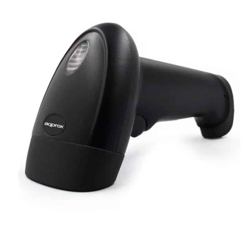 Leitor Códigos de barras APPROX 2D LS05HD2D c | suporte,Preto - USB