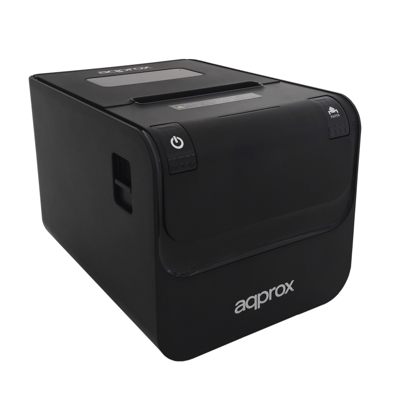 mpressora Approx Térmica 203dpi 80mm,Preto - USB / LAN / Serie / RJ11