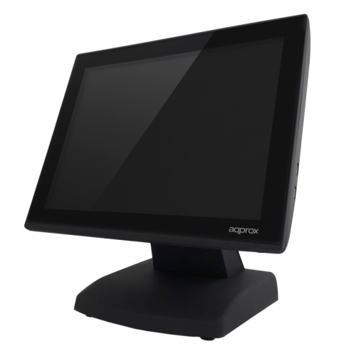 POS APPROX Compacto 15"Touch Capacitivo 4GB/64GB SSD,Preto