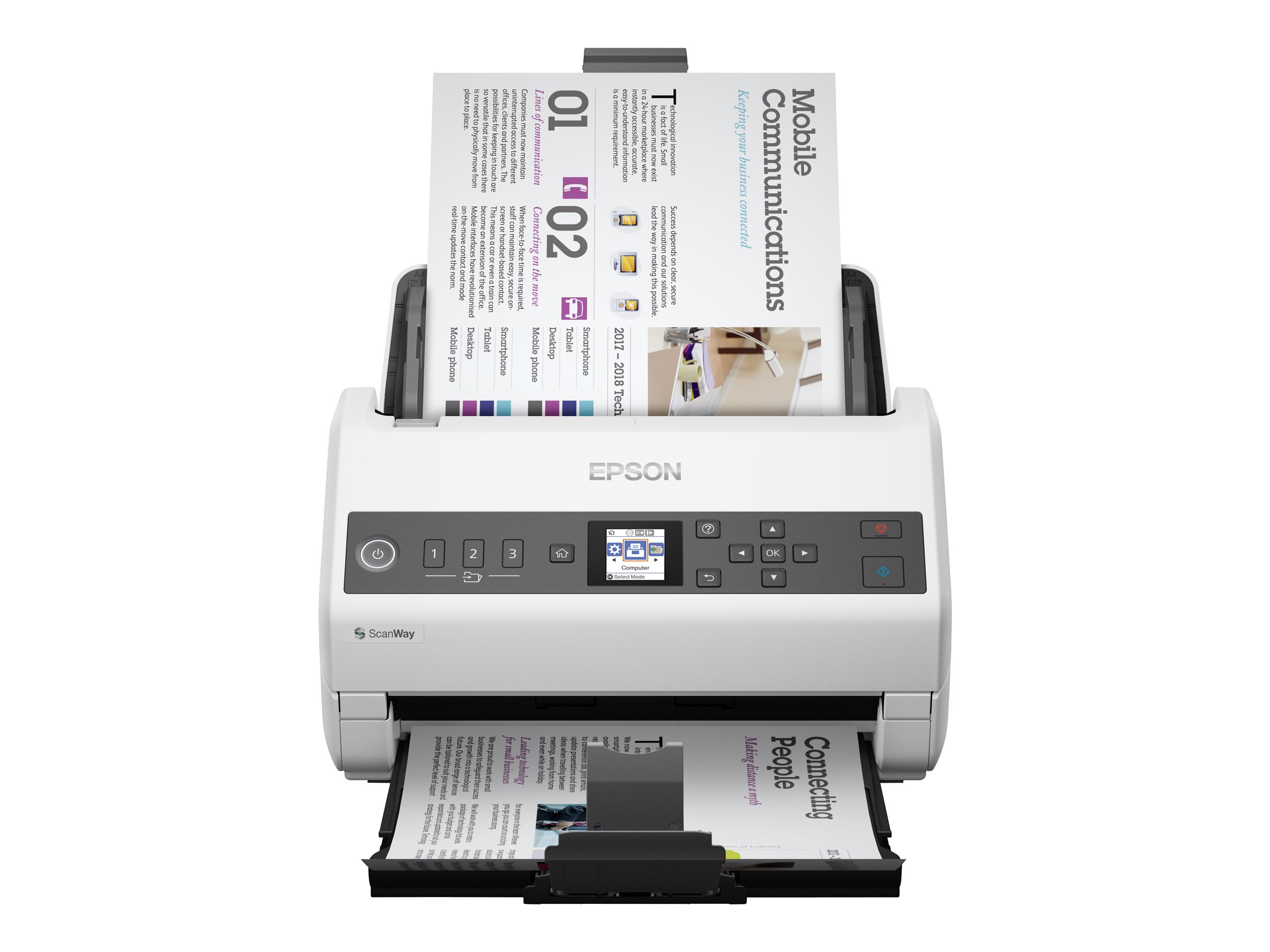 Scanner Epson Workforce DS-730N Branco