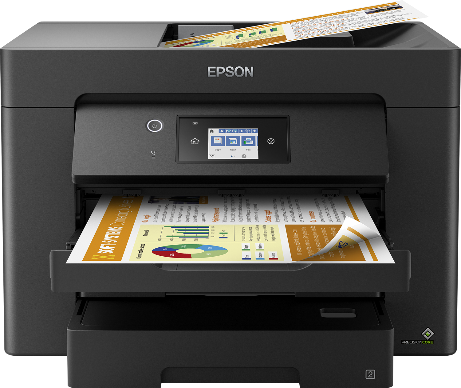 Impressora Epson Multifunções WorkForce WF-7830DTWF - A3