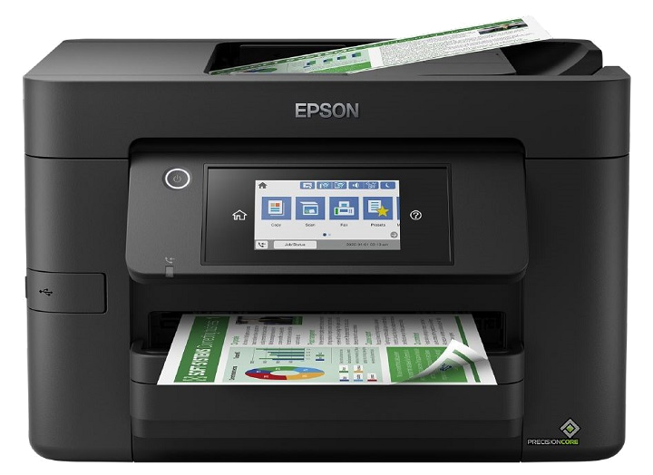 Impressora Epson Multifunções Jato Tinta Pro WF-4820DWF